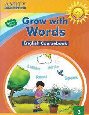 Grow With Words English Course Book Class - 3(paperpack, nomita wilson)