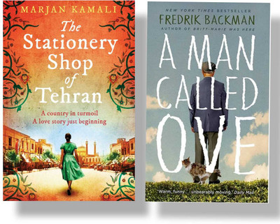 The Stationery Shop Of Tehran + A Man Called Ove(Paperback, Marjan Kamali, Fredrik Backman)