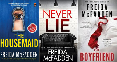 The Boyfriend, Never Lie, The Housemaid, ( Combo_set Of 3 )(Paperback, Abs)