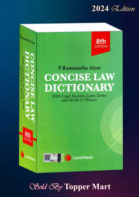 Concise Law Dictionary ( P Ramanatha Aiyar) With Legal Maxims Latin Terms Edition 2024(Paperback, P RAMANATHA AIYER)