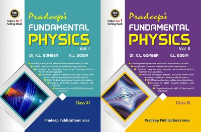 Pradeep's Fundamental Physics For Class - 11 (Vol. 1,2)(Paperback, Dr. K.L. Gomber, K.L. Gogia)