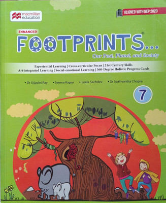 Footprints Our Past, Planet, And Society Class 7(Pepper back, Ujjayini Ray)