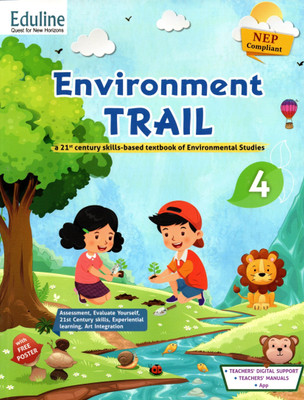 EDULINA, ENVIRONMENT TRAIL(A 21st CENTURY SKILLS-BASED TEXTBOOK OF ENVIRONMENTAL STUDIES) CLASS - 4(Paperback, SEEMA SUBRAMANAYAM)