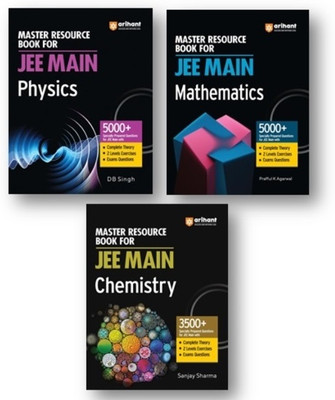 Master Resource Book In Physics, Chemistry & Mathematics For JEE Main 2024 (Set Of 3 Books)(Paperback, DB Singh, Prafull K Agarwal, Sanjay Sharma)