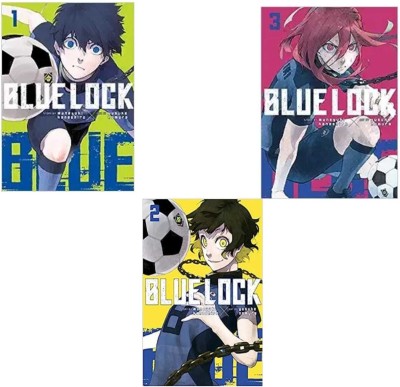 Blue Lock 1 . 2 .3 BOOKS SET(Paperback, Muneyuki Kaneshiro)