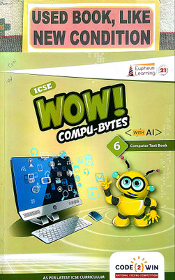 ICSE WOW COMPU-BYTES Class-6 (Old Book)(Paperback, Editorial)