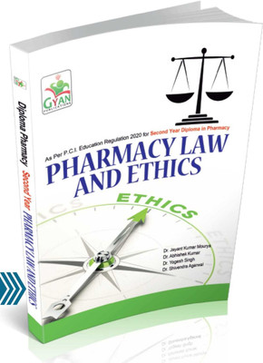 BestSellio Books | Pharmacy Law & Ethics D Pharm 2nd Year Textbook In English | PCI Approved(Paperback, Pranjal Kumar Singh, Suryakant Verma)