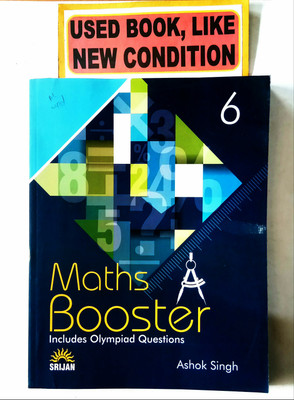 MATHS BOOSTER Class-6 (Old Book)(Paperback, Ashok Singh)