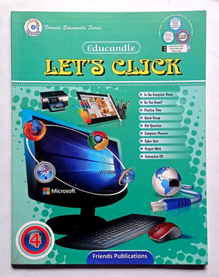 Educandle Lets Click Class- 4 (Old Book)(Paperback, Editorial)