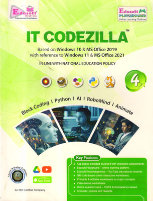 Edusoft, IT CODEZILLA - 4(Paperback, GAGAN AGARWAL)