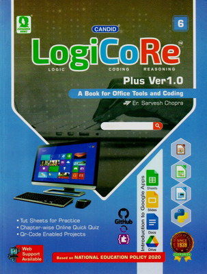 Candid, Logicore Plus Ver 1.0, Class-6(Paperback, ER. SARVESH CHOPRA)