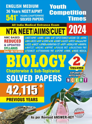 (English Medium) NTA NEET Biology Vol 2(Paperback, yct)