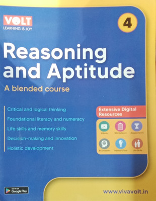 Reasoning And Aptitude A Blend Course Class 4(Paperback, K. P. Singh)