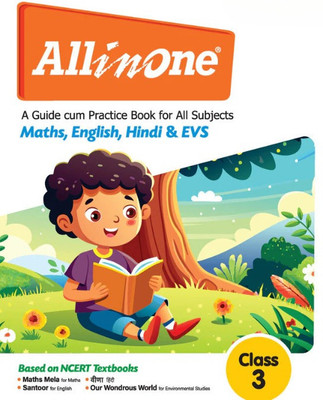 All In One Maths , English , Hindi & EVS Class 3 | A Guide Cum Practice Book For All Subjects(Paperback, Parul)