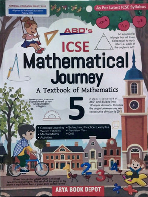 Abds Icse Mathematical Journey Class - 5(Paperback, T)