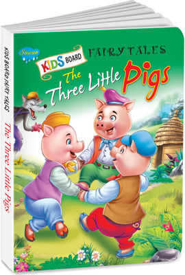 The Three Little Pigs | Fairy Tales Story Board Books For Kids(Hardcover, Sawan)