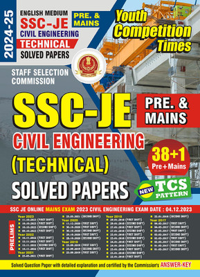 2024-25 SSC JE (Pre & Mains) Civil Engineering Solved Papers(Paperback, YCT EXPERT TEAM)