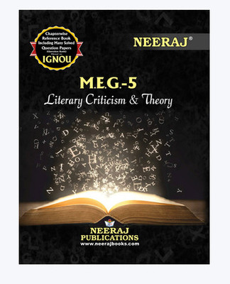 MEG5-Literary Criticism And Theory-IGNOU Help Book Guide For MEG5 ( English Medium | Neeraj Publications ) (Paperback, Expert Panel Of Neeraj Publication)(no, neeraj pub)