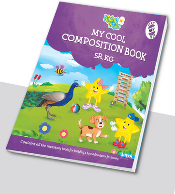 Rising Star My Cool Composition Book Sr. KG Book For Kids Ages 3-6 Years(Paperback, Rising Star)