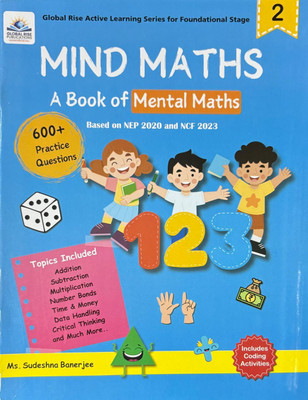 Mind Maths A Book Of Mental Maths Class-2(Paperback, Sudeshna Banerjee)