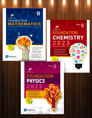 Nvision Foundation Physics, Chemistry And Mathematics Class 8 (Combo Of 3 Books ), Based On NCERT Curriculum 2023, Includes Digital Assessment & Video - Pearson(Paperback, Prashant Jain, Nisha Gautam, Aditi Vyas) Nvision Foundation Physics, Chemistry And Mathematics Class 8 (Combo Of 3 Books ), Based On NCERT Curriculum 2023, Includes Digital Assessment & Video - Pearson(Paperback, Prashant Jain, Nisha Gautam, Aditi Vyas)