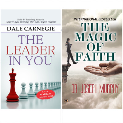 The Leader In You By Dale Carnegie The Magic Of Faith Joseph Murphy English (Set Of 2 Books) [Paperback] Dale Carnegie And Dr. Joseph Murphy(Paperback, Dale Carnegie, Dr. Joseph Murphy)