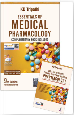 Essentials Of Medical Pharmacology With One Stop Resource For All Your Exam Needs In Pharmacology(Paperback, KD TRIPATHI)