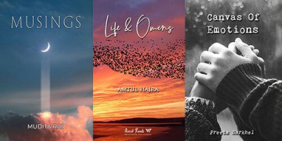 Canvas Of Emotions+Musings+Life & Omens(Paperback, Preeta Sarkhel and Mudita Raj and Amtul Hajra)