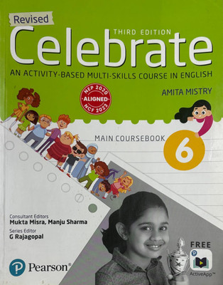 Pearson Revised Celebrate Coursebook Class 6 (Third Edition 2023)(Paperback, Amita Mistry)