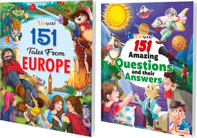 151 Tales From Europe And 151 Amazing Questions And Their Answers I Combo Of 2 Books I Short Bedtime Stories For Children By Gowoo(Paperback, Manoj Publication editorial board)
