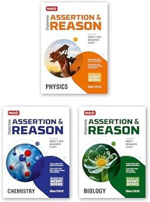 MTG Chapterwise Assertion & Reason Physics, Chemistry, Biology (Class-11 & 12) - Available A & R Questions Of 19 Years AIIMS & 5 Years NEET And Boards Exam (Based On NCERT Books) Paperback – 2 September 2025(Paperback, Mtg Editorial Board) MTG Chapterwise Assertion & Reason Physics, Chemistry, Biology (Class-11 & 12) - Available A & R Questions Of 19 Years AIIMS & 5 Years NEET And Boards Exam (Based On NCERT Books) Paperback – 2 September 2025(Paperback, Mtg Editorial Board)