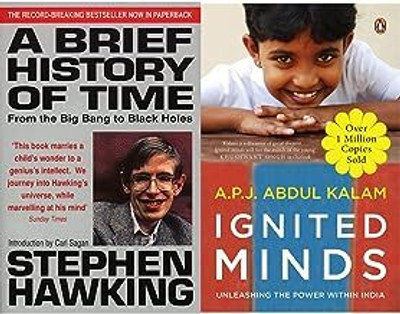 A Brief History Of Times & Ignited Minds(Paperback, Stephen Hawking, A P J Abdul Kalam)