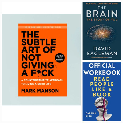 Generic Set Of 3 Books Combo Set Of 3 Books(Paperback, Self help)