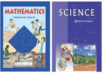 NCERT BOOK FOR MATH AND SCIENCE IN CLASS 9th (COMBO PACK) (Paper, NCERT) BY A.K(Paperback, NCERT)