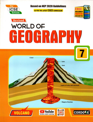 Revised World Of Geography, Cordova For ICSE Class-7(Paperback, Vinita Kumar)