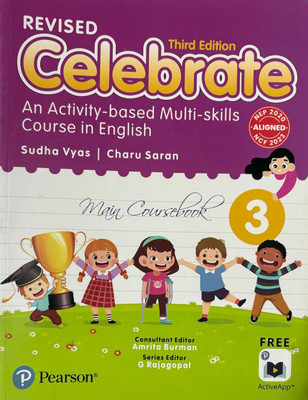 Pearson Revised Celebrate Coursebook Class 3 (Third Edition 2023)(Paperback, Sudha Vyas, Charu Saran)