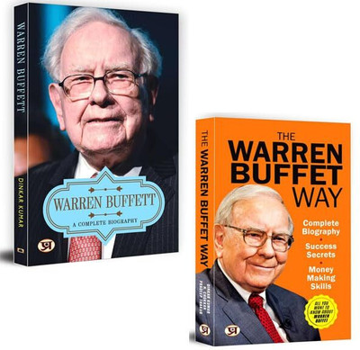 Warren Buffett + The Warren Buffett Way Biography Books| Motivational | Discipline | Biography Books | Self Help| Businessmen (Set Of 2 Books)(Paperback, Dinkar Kumar, Dinkar Kumar, N. Chokkan, Pradeep Thakur)