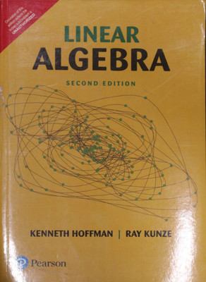 Linear Algebra Pearson(Paper, Kenneth Hoffman Ray Kunze)