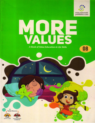 SOUVENIR, MORE VALUES FOR CLASS 8 (A Book Of Value Education & Life Skills)(Paperback, Mrs. Sunita Kapoor)