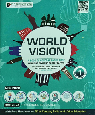 World Vision A Book Of General Knowledge Class 1(Paperback, Parvesh Gupta)