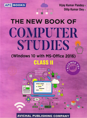 Apc The New Book Of Computer Studies Class - 2
(Windows 10 With Ms-Office 2016)(Paperback, Vijay Kumar Pandey, Dilip Kumar Dey)