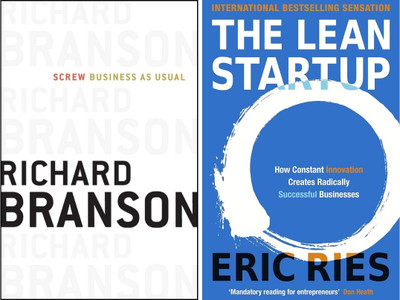 The Lean Startup - Combo Of 2 Books Set(Paperback, Richard Branson and Eric Ries)