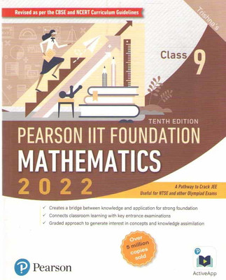 Pearson Iit Foundation Mathematics (10th Edition) For Class - 9,(Paperback, PEARSON EXPERT TEAM)