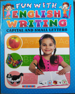 Fun With ENGLISH WRITING Capital And Small Letters | Alphabet With Picture Writing Practice Book For All Children, Kids, Early Learning Book For Kids ,Etc(Paperback, Hindi, Manoj Pocket Books) Fun With ENGLISH WRITING Capital And Small Letters | Alphabet With Picture Writing Practice Book For All Children, Kids, Early Learning Book For Kids ,Etc(Paperback, Hindi, Manoj Pocket Books)