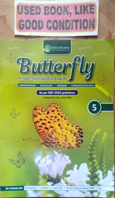 Butterfly A Multi -Skill Course In English Class-5(Old Book)(Paperback, Dr. Ketan N. Pithadia, Durgesh)