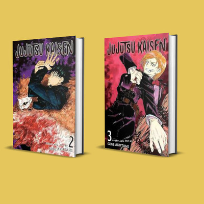Jujutsu Kaisen, Vol. 2 & Vol. 3 (Manga)(Paperback, Akutami gege)