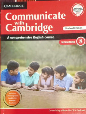 Communicate With Cambridge A Comprehensive English Course Work Book 8(Pepper back, Dr cln prakash)