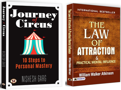 Journey Of Circus + The Law Of Attraction And Practical Mental Influence | Best Self Help Books Combo | Manifestation | Creative Visualization | Self-Mastery | Mental Influence (Set Of 2 Books In English)(Paperback, Nishesh Garg, William Walker Atkinson)