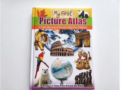 (Original Imported) My First Picture Atlas ( Full Illustrated Picture Atlas For Children)(Hardcover, NA)
