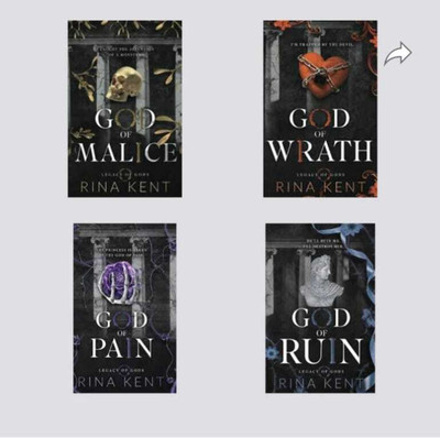 Rina Kent Best Combo (God Of Malice+God Of Pain+God Of Wrath+god Of Ruin) (Paperback, Rina Kent)(Paperback, Rina kent) Rina Kent Best Combo (God Of Malice+God Of Pain+God Of Wrath+god Of Ruin) (Paperback, Rina Kent)(Paperback, Rina kent)